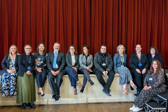 Photo of part of the SEK Team at the annual conference